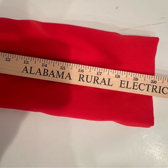 Women’s Classic Red Blazer NWT Sz 10 Career Holidays Timeless Christmas Festive - Picture 9 of 11